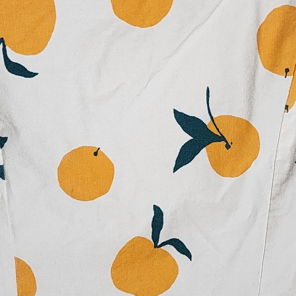 Maeve White and Orange Sleeveless Dress - Picture 6 of 6